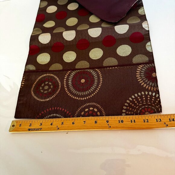Pier 1 Imports Autumn 6 polka Dot Placements 19.5 x 13.5" - Picture 6 of 7